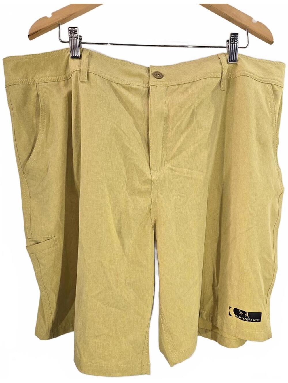 Wave Life Men's Yellow Shorts Size 44